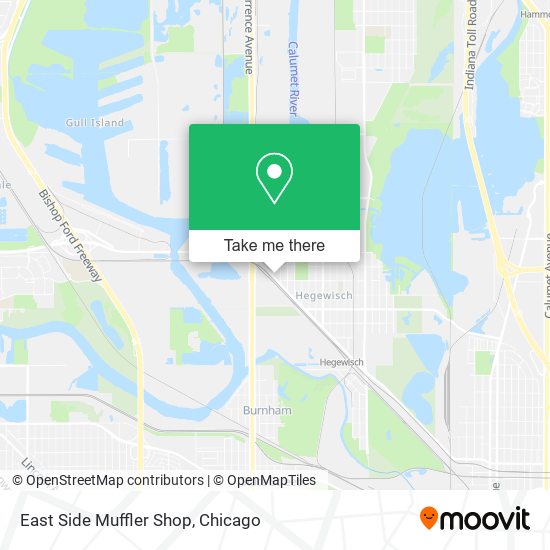 East Side Muffler Shop map