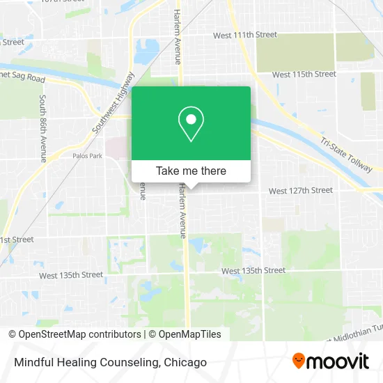 Mindful Healing Counseling map