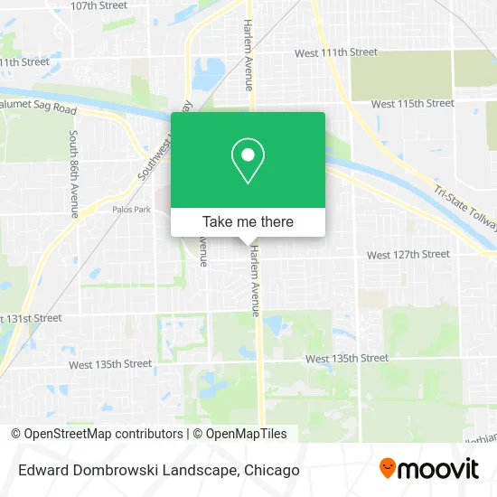 Edward Dombrowski Landscape map