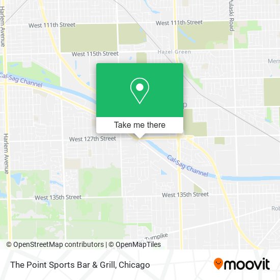 The Point Sports Bar & Grill map