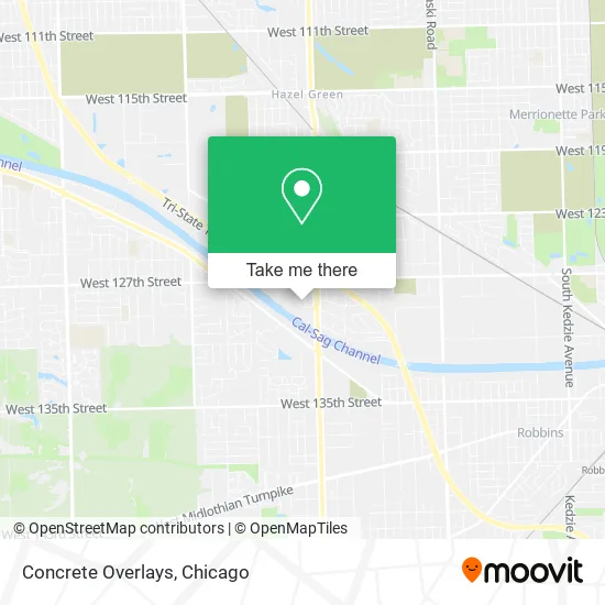 Concrete Overlays map