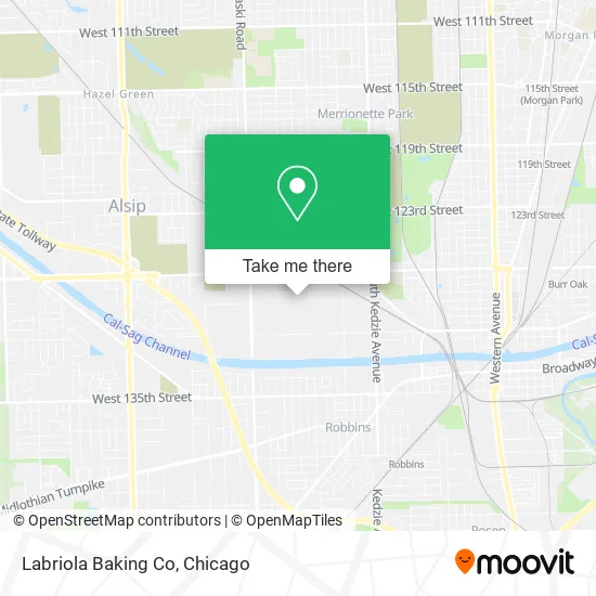 Labriola Baking Co map