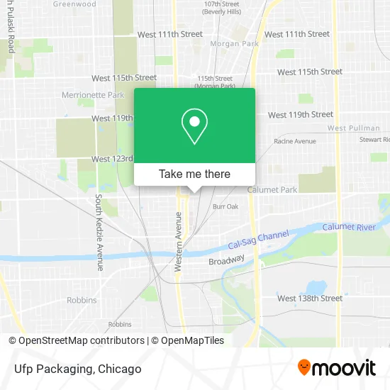 Mapa de Ufp Packaging