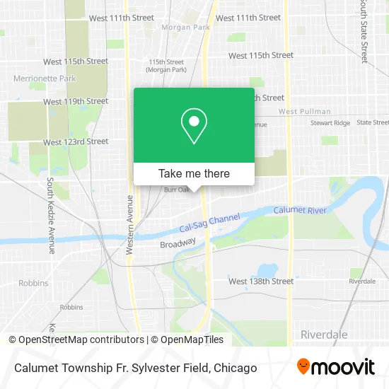 Mapa de Calumet Township Fr. Sylvester Field