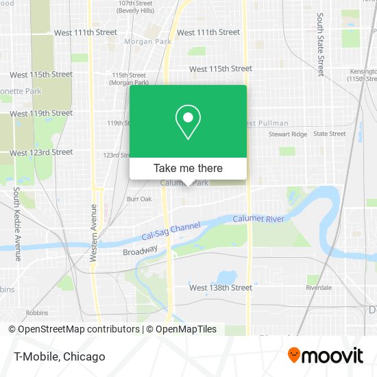 T-Mobile map