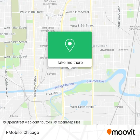 T-Mobile map