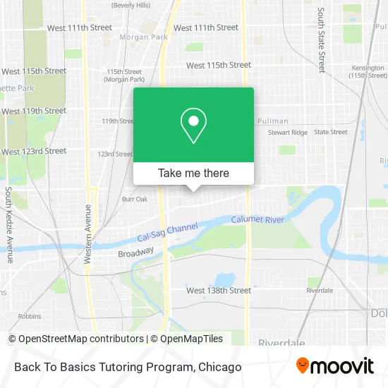 Back To Basics Tutoring Program map
