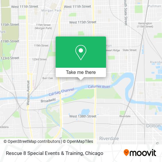 Rescue 8 Special Events & Training map