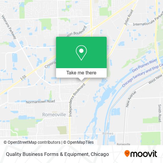 Quality Business Forms & Equipment map