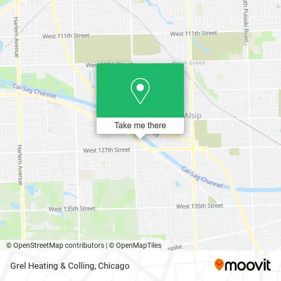 Grel Heating & Colling map