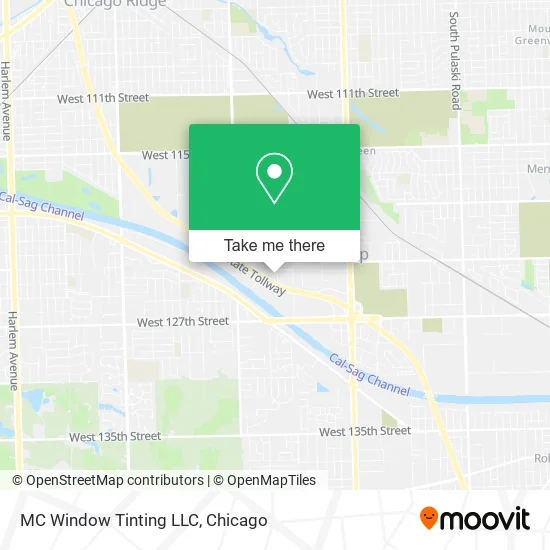 MC Window Tinting LLC map