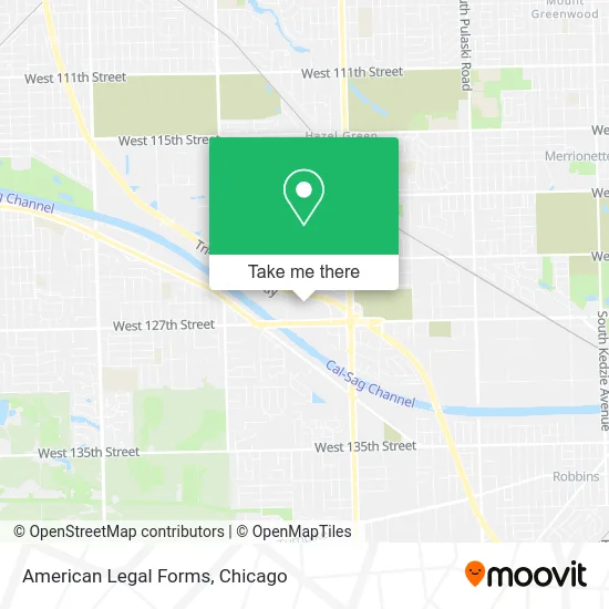 American Legal Forms map