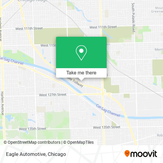 Eagle Automotive map