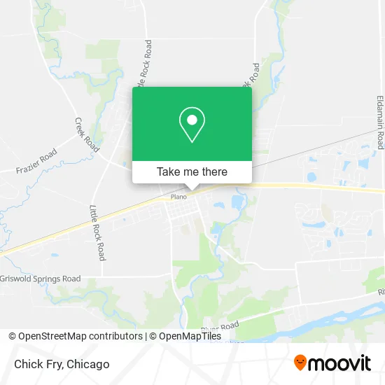 Chick Fry map