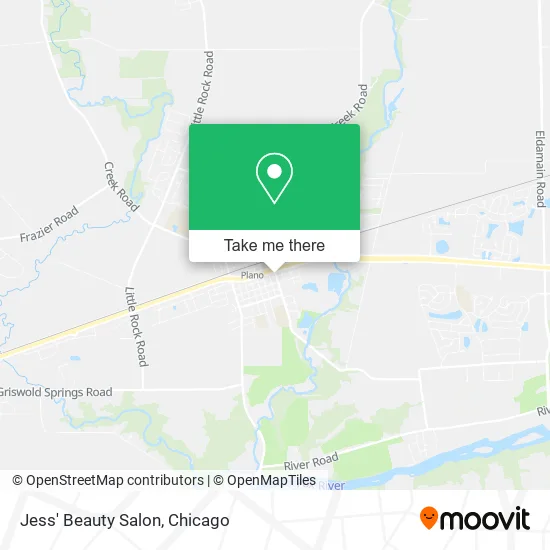 Jess' Beauty Salon map