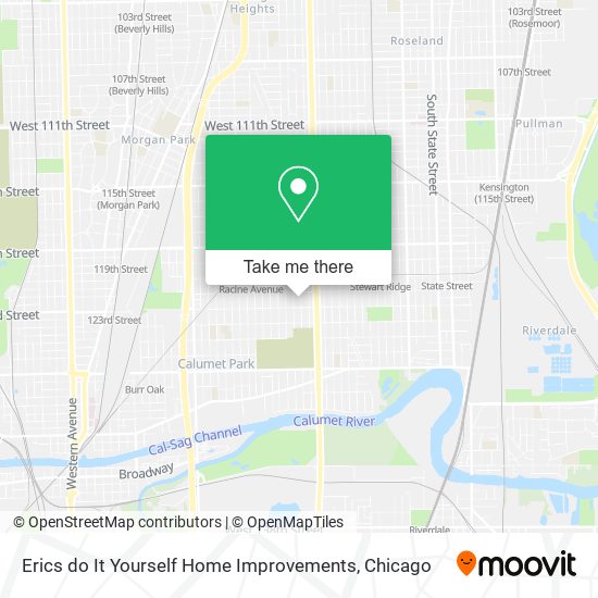 Erics do It Yourself Home Improvements map