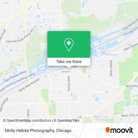 Molly Hebda Photography map