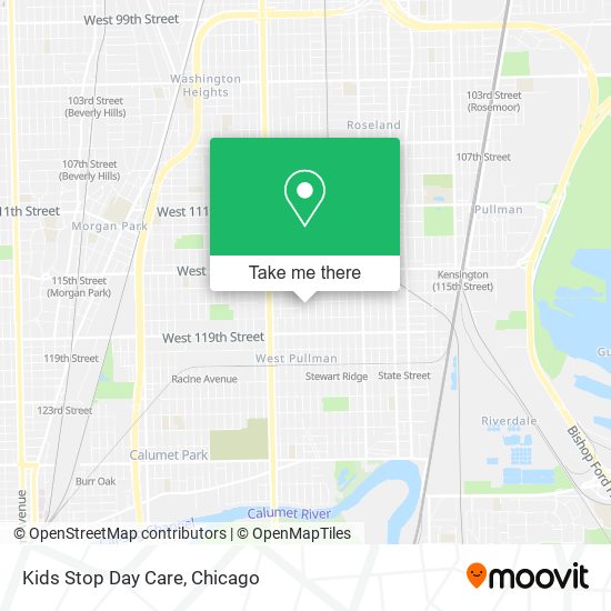 Kids Stop Day Care map