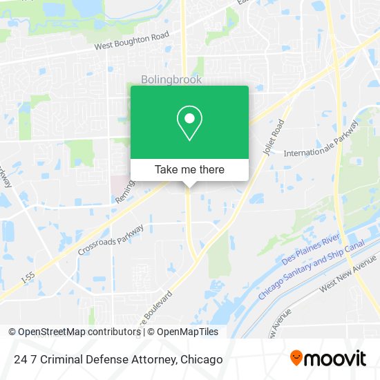 24 7 Criminal Defense Attorney map