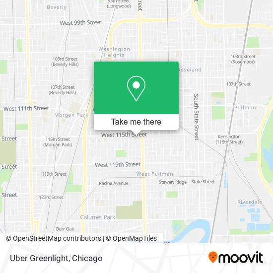 Uber Greenlight map