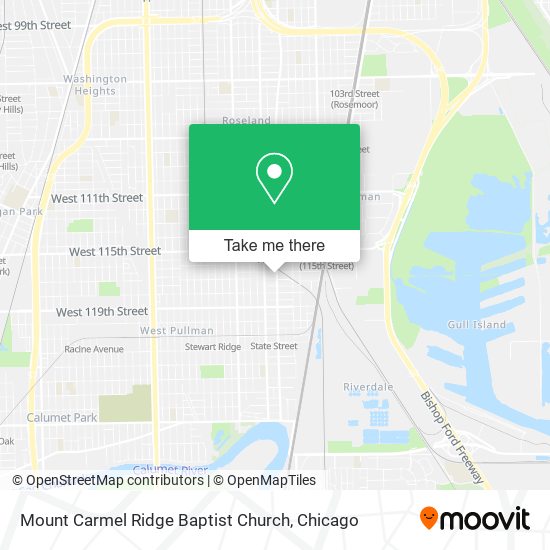 Mapa de Mount Carmel Ridge Baptist Church