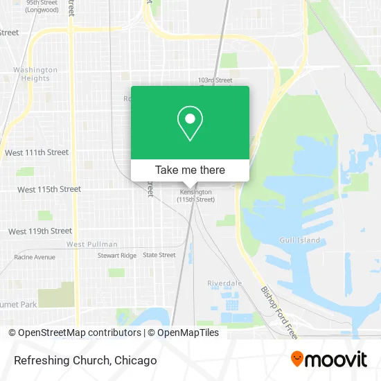 Refreshing Church map