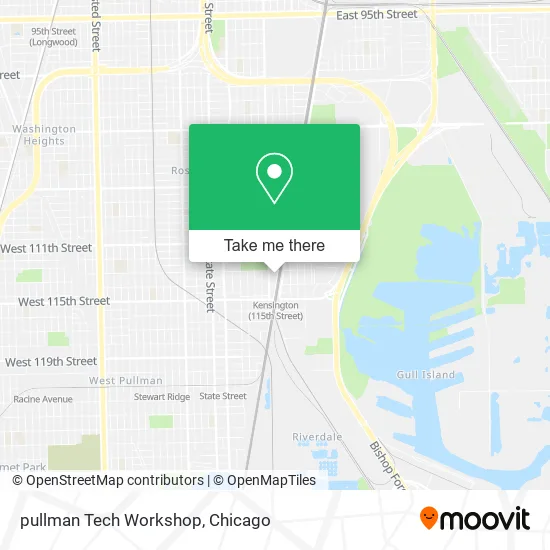Mapa de pullman Tech Workshop