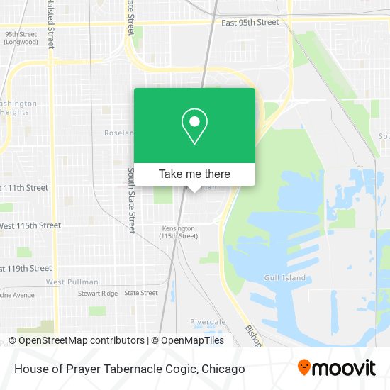 House of Prayer Tabernacle Cogic map
