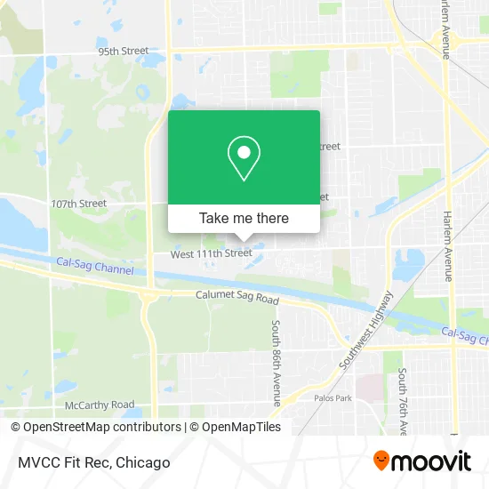 MVCC Fit Rec map