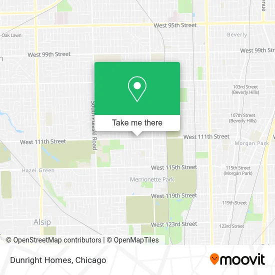 Dunright Homes map