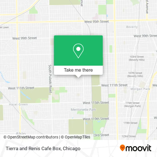 Mapa de Tierra and Renis Cafe Box