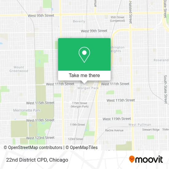 22nd District CPD map