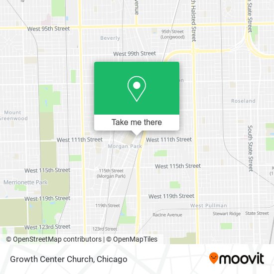 Growth Center Church map