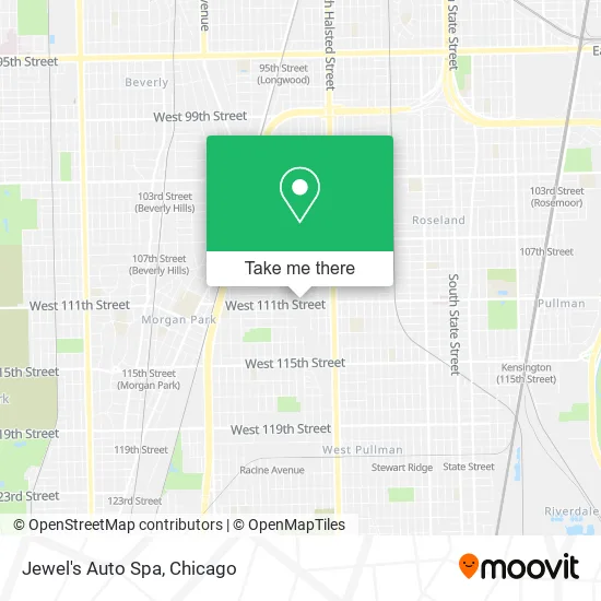 Jewel's Auto Spa map