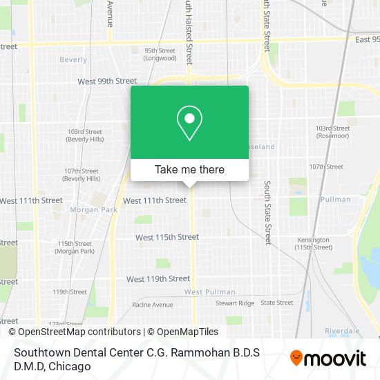 Mapa de Southtown Dental Center C.G. Rammohan B.D.S D.M.D