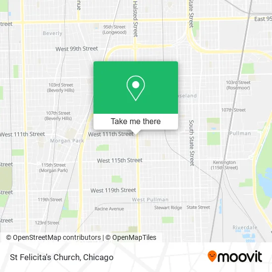 St Felicita's Church map