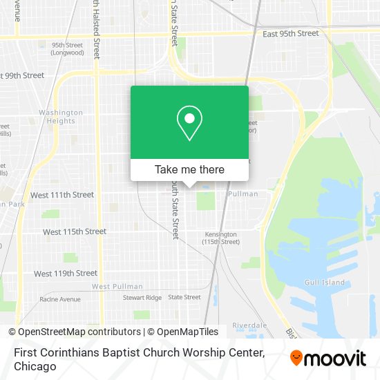 First Corinthians Baptist Church Worship Center map