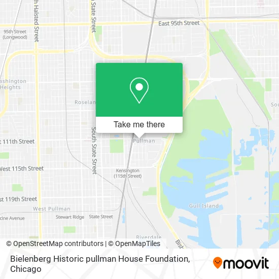 Bielenberg Historic pullman House Foundation map