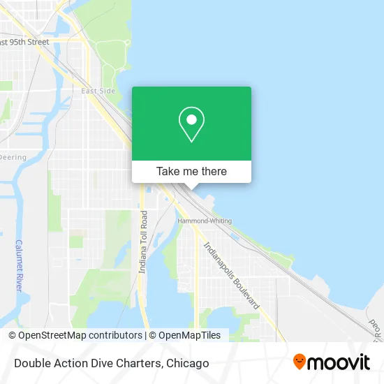 Double Action Dive Charters map