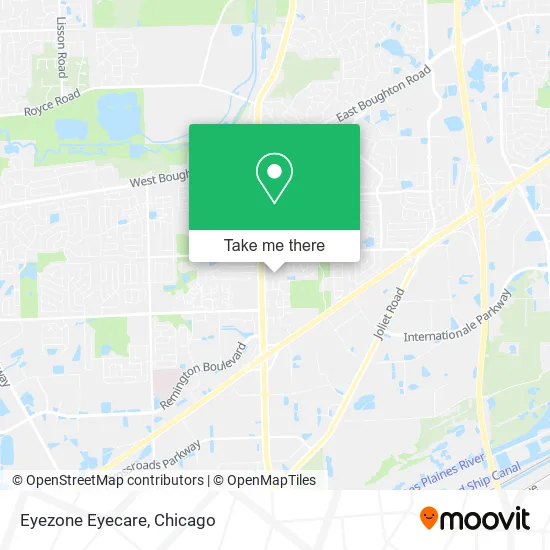 Eyezone Eyecare map
