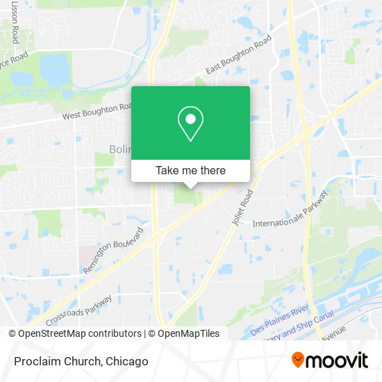 Proclaim Church map