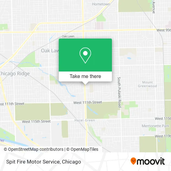 Spit Fire Motor Service map