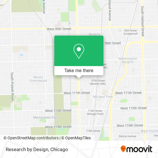 Research by Design map