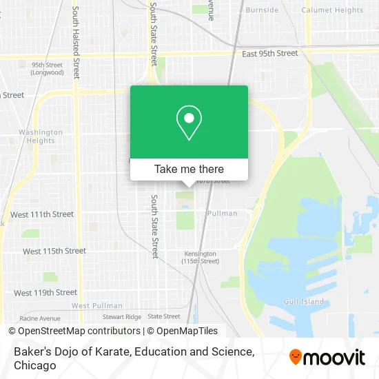 Baker's Dojo of Karate, Education and Science map