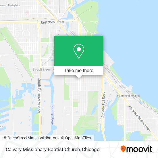 Calvary Missionary Baptist Church map