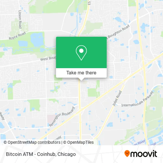 Bitcoin ATM - Coinhub map