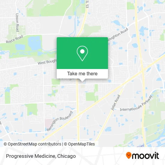 Progressive Medicine map