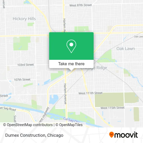 Dumex Construction map