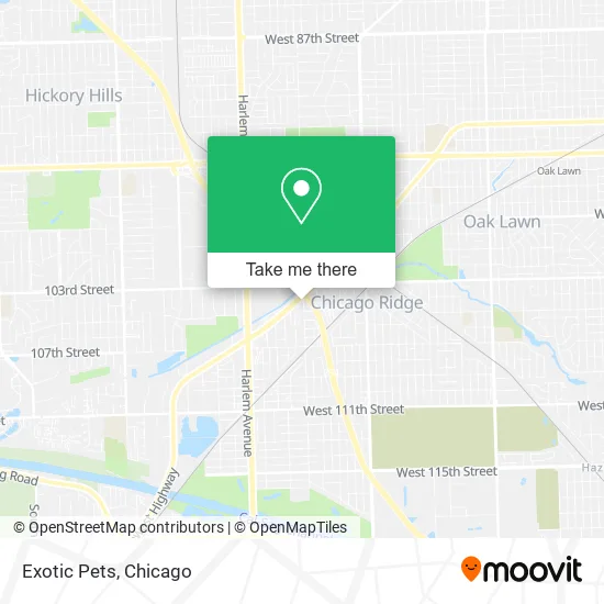 Exotic Pets map