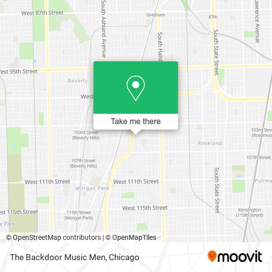 The Backdoor Music Men map